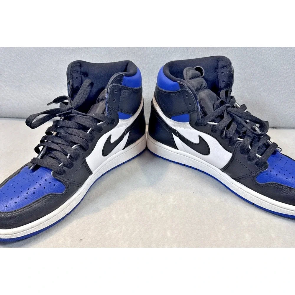 Air Jordan 1 Retro High OG Game Royal Blue White Black 2020 555088-041. sz 10.5